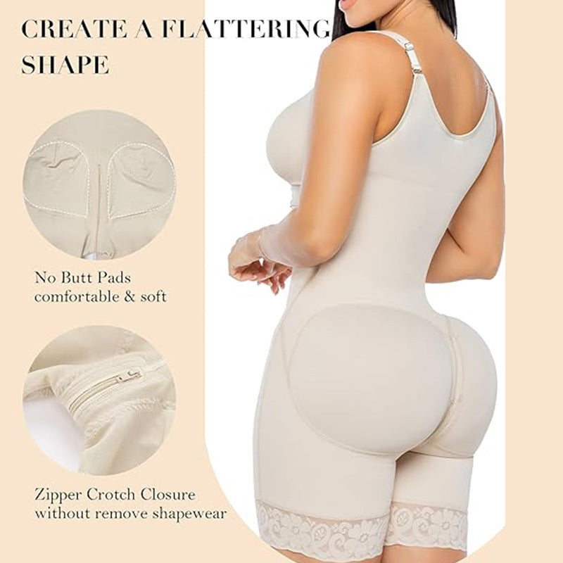 HEPASHAPE Tummy Control Butt Lift Shapewear Bodysuit