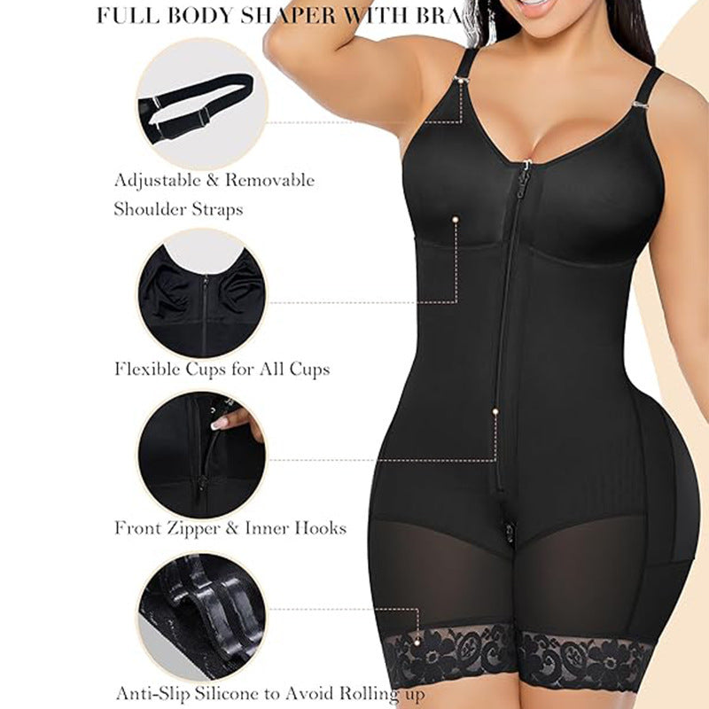 HEPASHAPE Tummy Control Butt Lift Shapewear Bodysuit