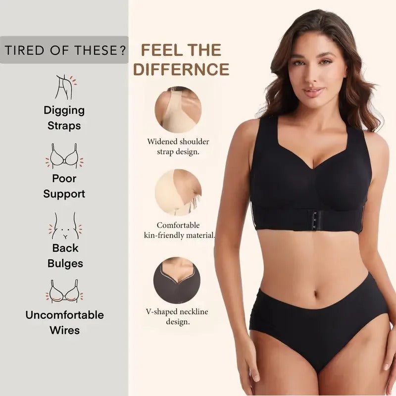 Cross-Border Jelly Bra Cross Side