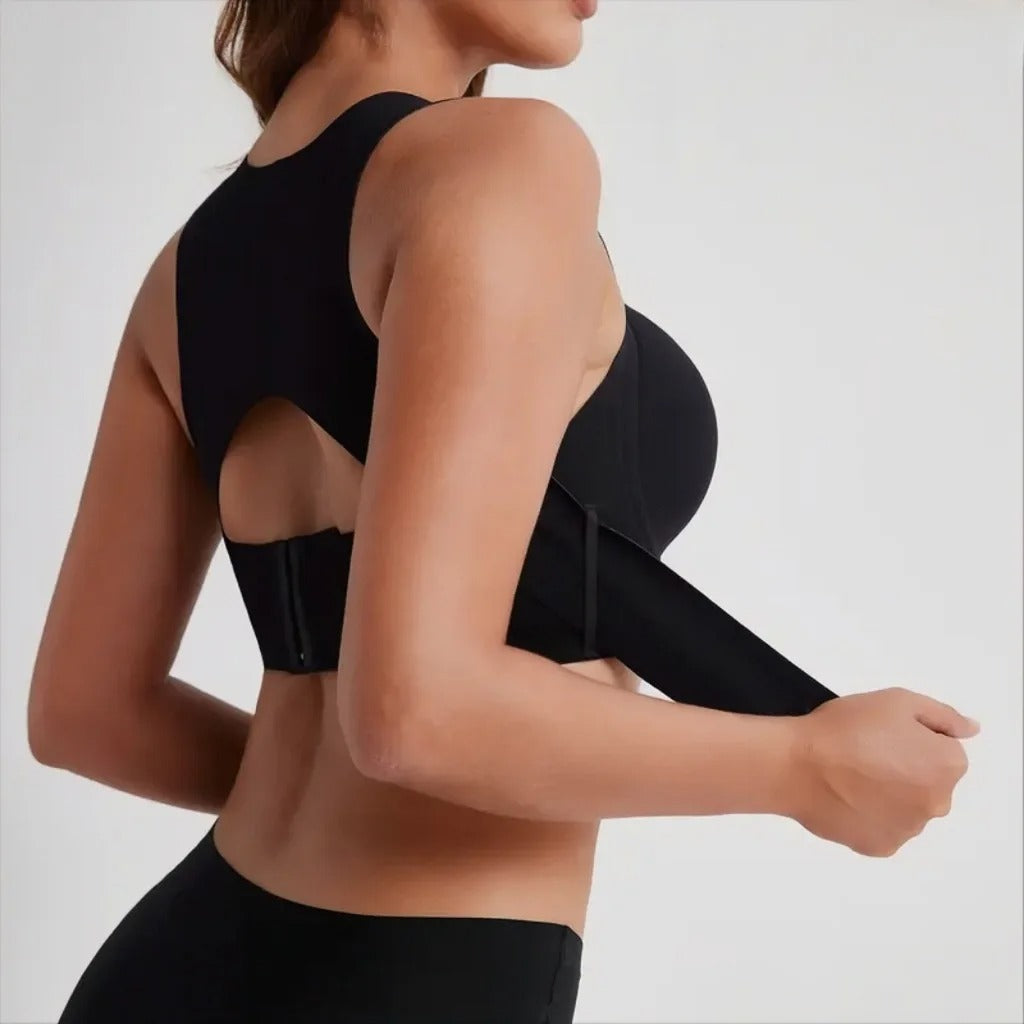 Cross-Border Jelly Bra Cross Side