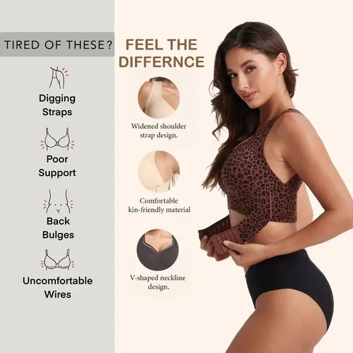 Cross-Border Jelly Bra Cross Side