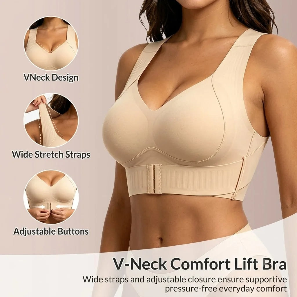 Cross-Border Jelly Bra Cross Side